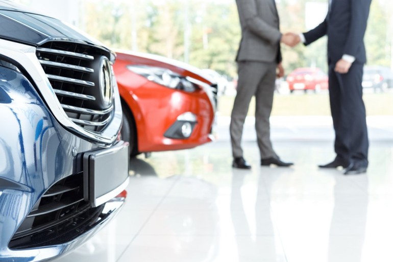 Man with Car